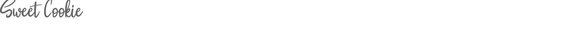Sweet Cookie Sweet Cookie.ttf font preview